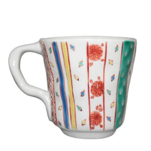 Load image into Gallery viewer, Hand-Drawing Komon Patterns Mug Cup - KUTANI BITOUEN