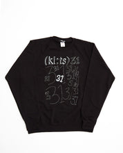 Load image into Gallery viewer, 31 31 31 Sweatshirt / Black - (ki:ts) x Black Score