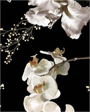 Load image into Gallery viewer, alison - black / silk kimono robe - KAYLL