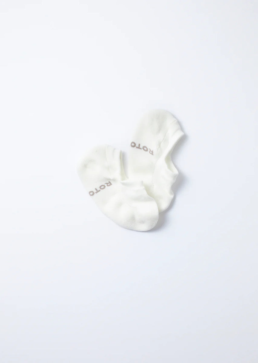 Pile Foot Cover Socks / White - ROTOTO – (ki:ts)