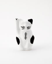 Load image into Gallery viewer, Designer’s NEKO Every Day is Great Daruma / White - IMAI DARUMA