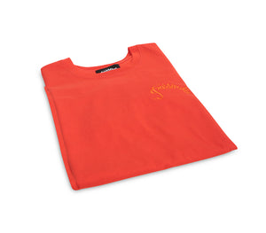 Passarella 'Embroidered Logo’ T-shirts / Orange - PASSARELLA DEATH SQUAD
