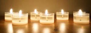 Soy Wax Candle - Natural Wax Tealights