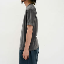 Load image into Gallery viewer, Back Logo Print T-shirts_charcoal_05