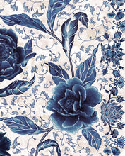 Load image into Gallery viewer, Florence - blue / silk kimono top - KAYLL