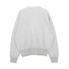 Load image into Gallery viewer, Embroidery Logo Cardigan_gray_02