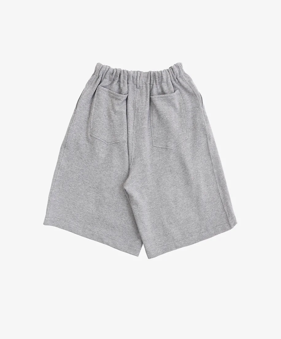 Loop Wheel Circular Short Pants - Sillage – (ki:ts) Loop Wheel Circular Short Pants - Sillage – (ki:ts)