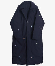 Load image into Gallery viewer, Manteau D'hiver in Recycled Down / Navy - Sillage