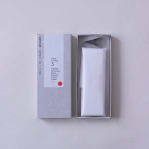 Washi Incense / No 5 (Red - Smoky Comfort) - KUNJUDO