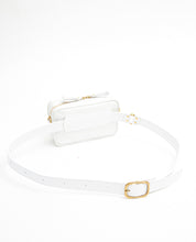 Load image into Gallery viewer, Waist Bag Soft with Shoulder Strap - S / Smooth White - (ki:ts)