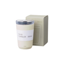 Load image into Gallery viewer, TO GO TUMBLER with plug 360ml / White - KINTO