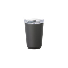 Load image into Gallery viewer, TO GO TUMBLER with plug 360ml / Black - KINTO