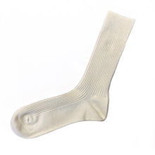 Load image into Gallery viewer, Mino Washi Socks (Organic Cotton) / White - Matsuhisa Eisuke Kamiten