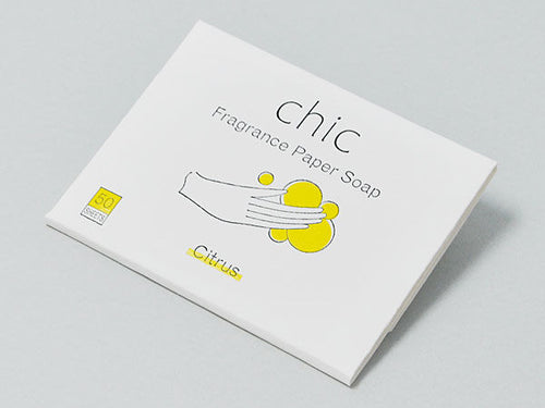 Fragrance Paper Soap “chic” - Matsuhisa Eisuke Kamiten
