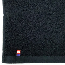 Load image into Gallery viewer, Mino Washi Long Towel / Black - Matsuhisa Eisuke Kamiten