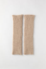 Load image into Gallery viewer, Baby Alpaca Leg&Arm 2 Way Warmer / Beige - Yu-ito