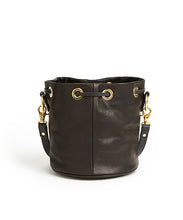 Load image into Gallery viewer, Drawstring Bag with 2 Way Shoulder Strap - S / Black - (ki:ts)