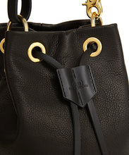 Load image into Gallery viewer, Drawstring Bag with 2 Way Shoulder Strap - S / Black - (ki:ts)