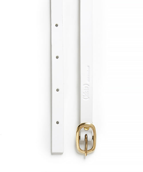 Narrow Belt - 15 / White - (ki:ts)