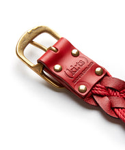 Load image into Gallery viewer, Plait 510 Belt / Red - (ki:ts)