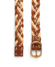 Load image into Gallery viewer, Plait 510 Belt / Tan & Cream Mix - (ki:ts)