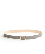 Load image into Gallery viewer, Suede Contrast Belt - 30 / Light Grey & Natural (ki:ts)