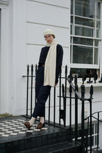 Load image into Gallery viewer, Baby Alpaca Ribbed Beanie / Ecru - Yu-ito