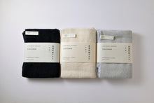 Load image into Gallery viewer, Mino Washi Long Towel / Black - Matsuhisa Eisuke Kamiten