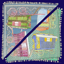 Load image into Gallery viewer, Scarf / Romani Violet / Purple / CU205 - SWASH LONDON