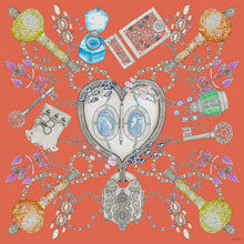 Load image into Gallery viewer, Scarf / Locket Coral / Coral / CU241 - SWASH LONDON
