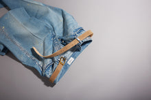 Load image into Gallery viewer, Suede Contrast Belt - 30 / Fawn & Natural - (ki:ts)