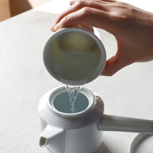 LT kyusu teapot 300ml / White - KINTO