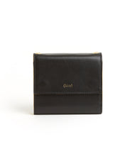 Load image into Gallery viewer, Contrast Wallet / Black - Sunflower - (ki:ts)