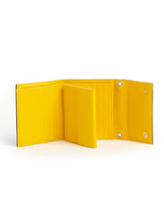 Load image into Gallery viewer, Contrast Wallet / Black - Sunflower - (ki:ts)