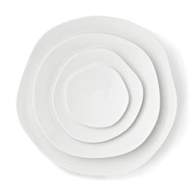 Load image into Gallery viewer, feuille Plate / 23cm Matte White - miyama x metaphys