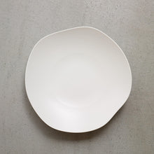 Load image into Gallery viewer, feuille Plate / 29cm Matte White - miyama x metaphys
