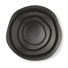 Load image into Gallery viewer, feuille Plate / 11cm Matte Black - miyama x metaphys