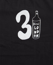 Load image into Gallery viewer, 31 Wine Bottle T-shirt / Black - (ki:ts) x Black Score