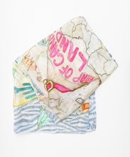 Load image into Gallery viewer, Scarf / Candyland Marinere / Multi & Blue / CU238 - SWASH LONDON