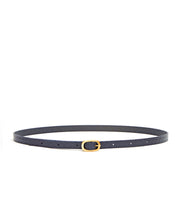 Load image into Gallery viewer, Plait Emboss Narrow Belt / Navy - (ki:ts)