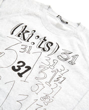 Load image into Gallery viewer, 31 31 31 Sweatshirt / Gray - (ki:ts) x Black Score