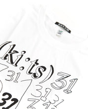 Load image into Gallery viewer, 31 31 31 T-shirt / White - (ki:ts) x Black Score