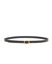 Load image into Gallery viewer, Plait Emboss Narrow Belt / Black - (ki:ts)