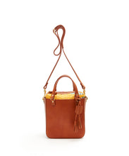 Load image into Gallery viewer, SQ Hand Bag with Pouch / Tan - (ki:ts)