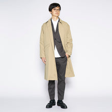 Load image into Gallery viewer, Balmacaan Coat with Detachable THERMOLITE Inner Padded Crewneck Jacket / Beige - WWS