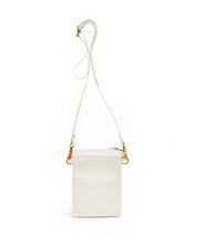 Load image into Gallery viewer, Fold Purse with shoulder strap / White - (ki:ts)