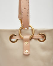 Load image into Gallery viewer, Drawstring Bag with 2 Way Shoulder Strap - S / Cafe Latte - (ki:ts)