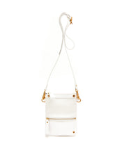 Load image into Gallery viewer, Fold Purse with shoulder strap / White - (ki:ts)