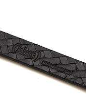 Load image into Gallery viewer, Plait Emboss Narrow Belt / Black - (ki:ts)