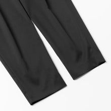 Load image into Gallery viewer, Tapered Cropped Trousers / Black - (ki:ts) x WWS